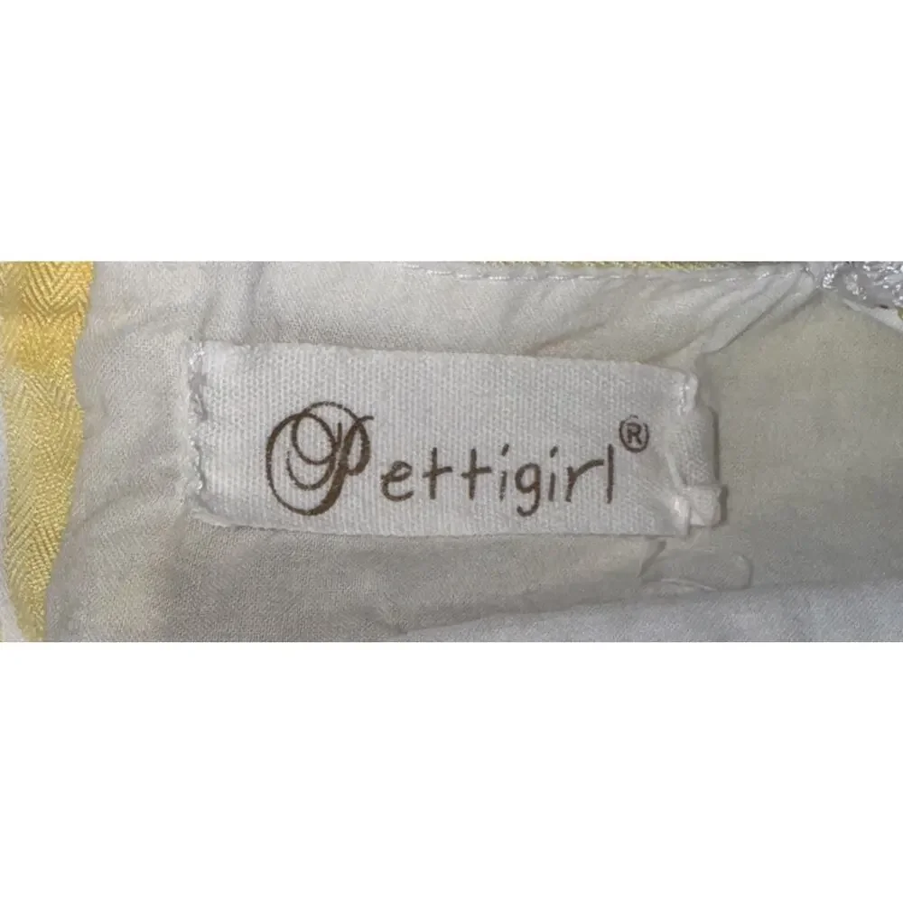 Pettigirl Yellow White Navy Sundress Size 5‎